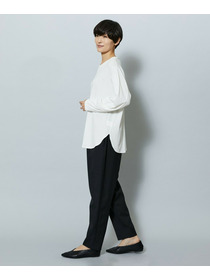 【MOGA】ライトパウダリーツイルテーパードパンツ 詳細画像 ブラック 12