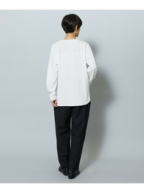 【MOGA】ライトパウダリーツイルテーパードパンツ 詳細画像 ブラック 15