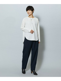 【MOGA】ライトパウダリーツイルテーパードパンツ 詳細画像 ブラック 3