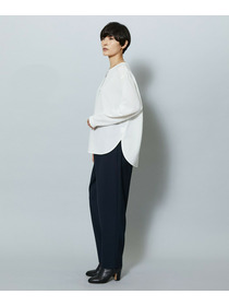 【MOGA】ライトパウダリーツイルテーパードパンツ 詳細画像 ブラック 4