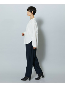 【MOGA】ライトパウダリーツイルテーパードパンツ 詳細画像 ブラック 5