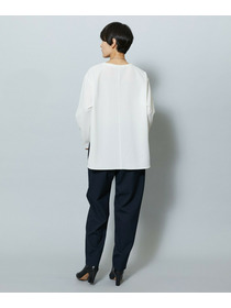 【MOGA】ライトパウダリーツイルテーパードパンツ 詳細画像 ブラック 6