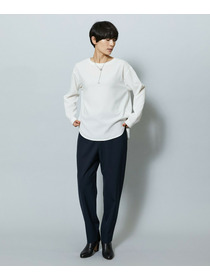 【MOGA】ライトパウダリーツイルテーパードパンツ 詳細画像 ブラック 9