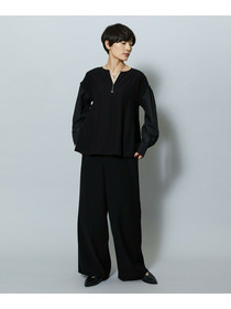 【MOGA】2WAYダブルクロスワイドパンツ 詳細画像 ブラック 10