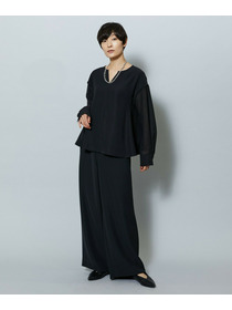 【MOGA】2WAYダブルクロスワイドパンツ 詳細画像 ブラック 12