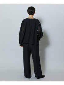 【MOGA】2WAYダブルクロスワイドパンツ 詳細画像 ブラック 16