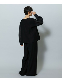 【MOGA】2WAYダブルクロスワイドパンツ 詳細画像 ブラック 8