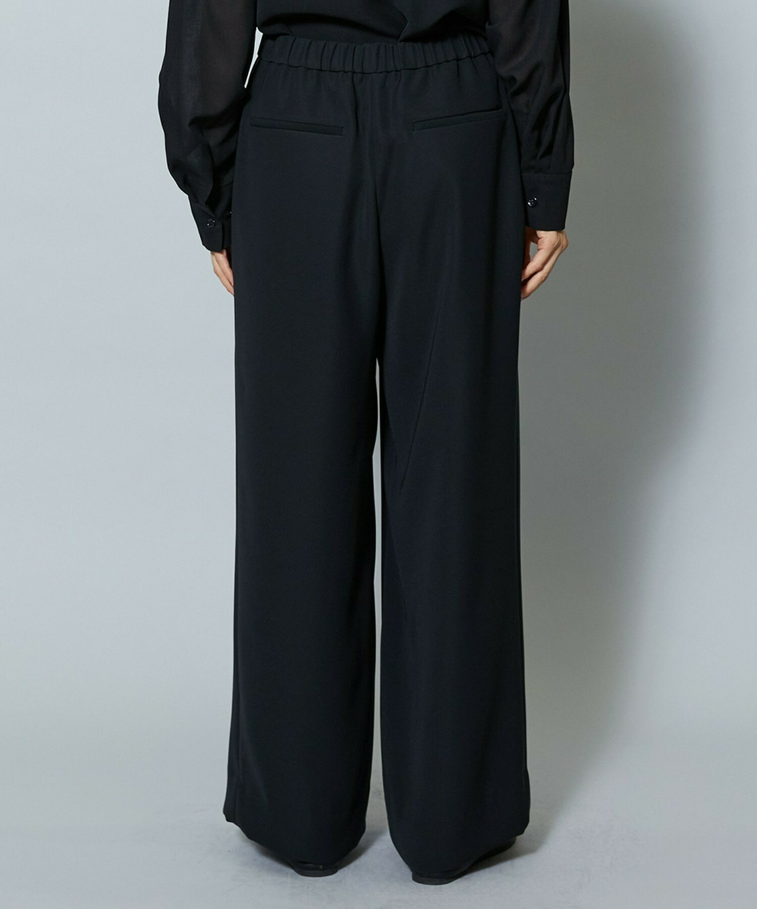 【MOGA】2WAYダブルクロスワイドパンツ 詳細画像 ブラック 22