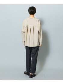 【MOGA】ヘリンボンストレッチテーパードパンツ 詳細画像 グレー 4