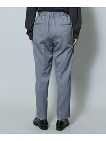 【MOGA】ヘリンボンストレッチテーパードパンツ 詳細画像 グレー 8