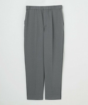 【MOGA】ヘリンボンストレッチテーパードパンツ 詳細画像 グレー 2