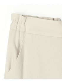 【MOGA】ウールカシミヤストレッチワイドパンツ 詳細画像 オフホワイト 27