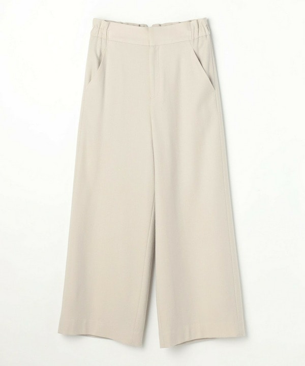 ウールカシミヤストレッチワイドパンツ 詳細画像 オフホワイト 2