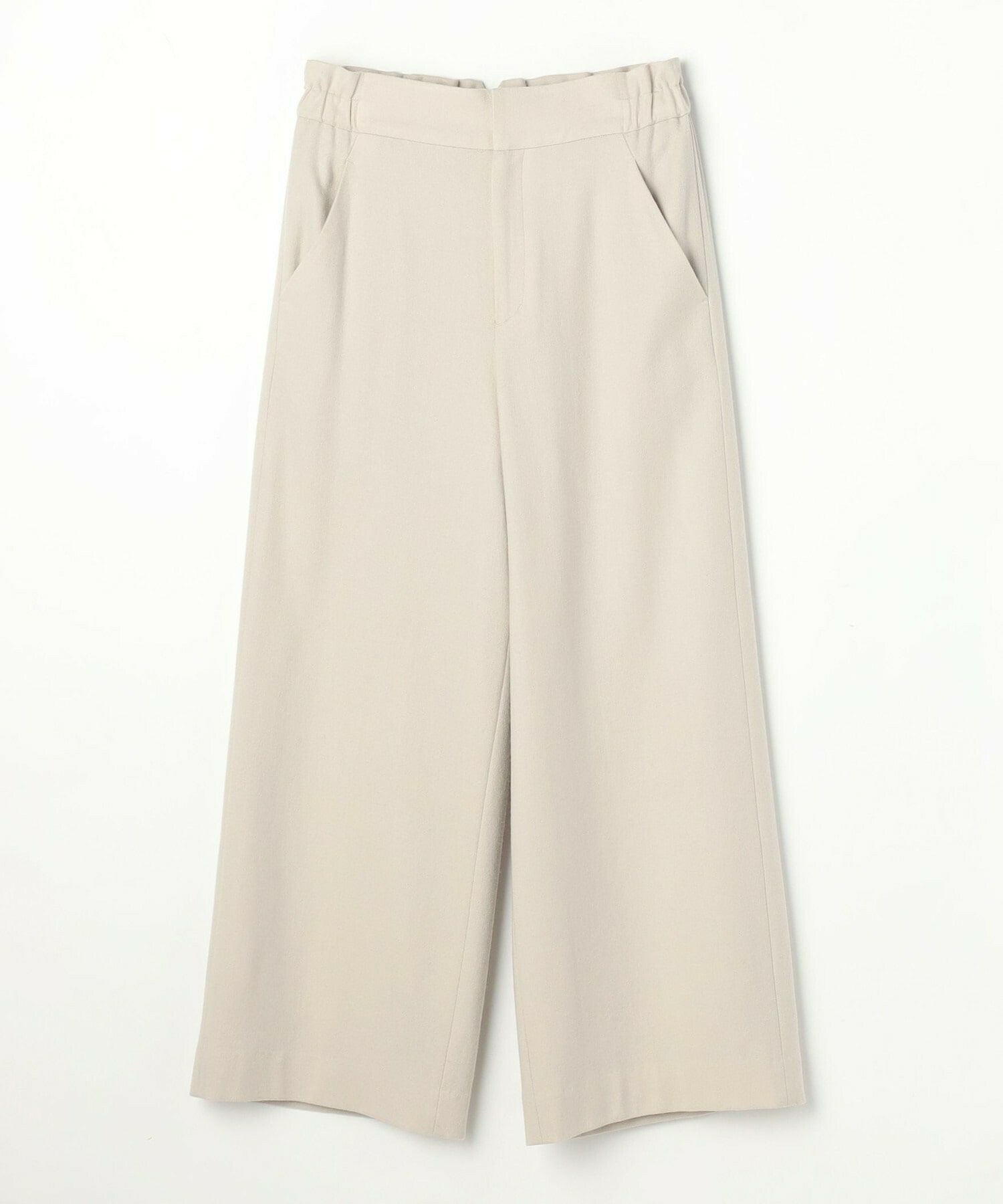 【MOGA】ウールカシミヤストレッチワイドパンツ 詳細画像 オフホワイト 24