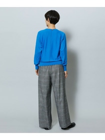 【MOGA】ウールカシミヤグレンチェックワイドパンツ 詳細画像 チェック 17