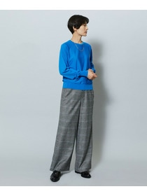 【MOGA】ウールカシミヤグレンチェックワイドパンツ 詳細画像 チェック 18