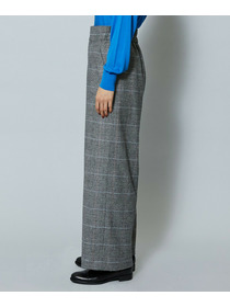 【MOGA】ウールカシミヤグレンチェックワイドパンツ 詳細画像 チェック 20