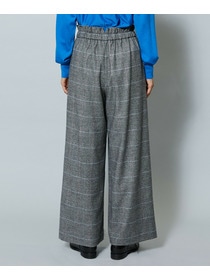 【MOGA】ウールカシミヤグレンチェックワイドパンツ 詳細画像 チェック 22