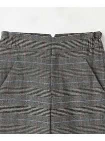 【MOGA】ウールカシミヤグレンチェックワイドパンツ 詳細画像 チェック 25