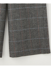 【MOGA】ウールカシミヤグレンチェックワイドパンツ 詳細画像 チェック 27