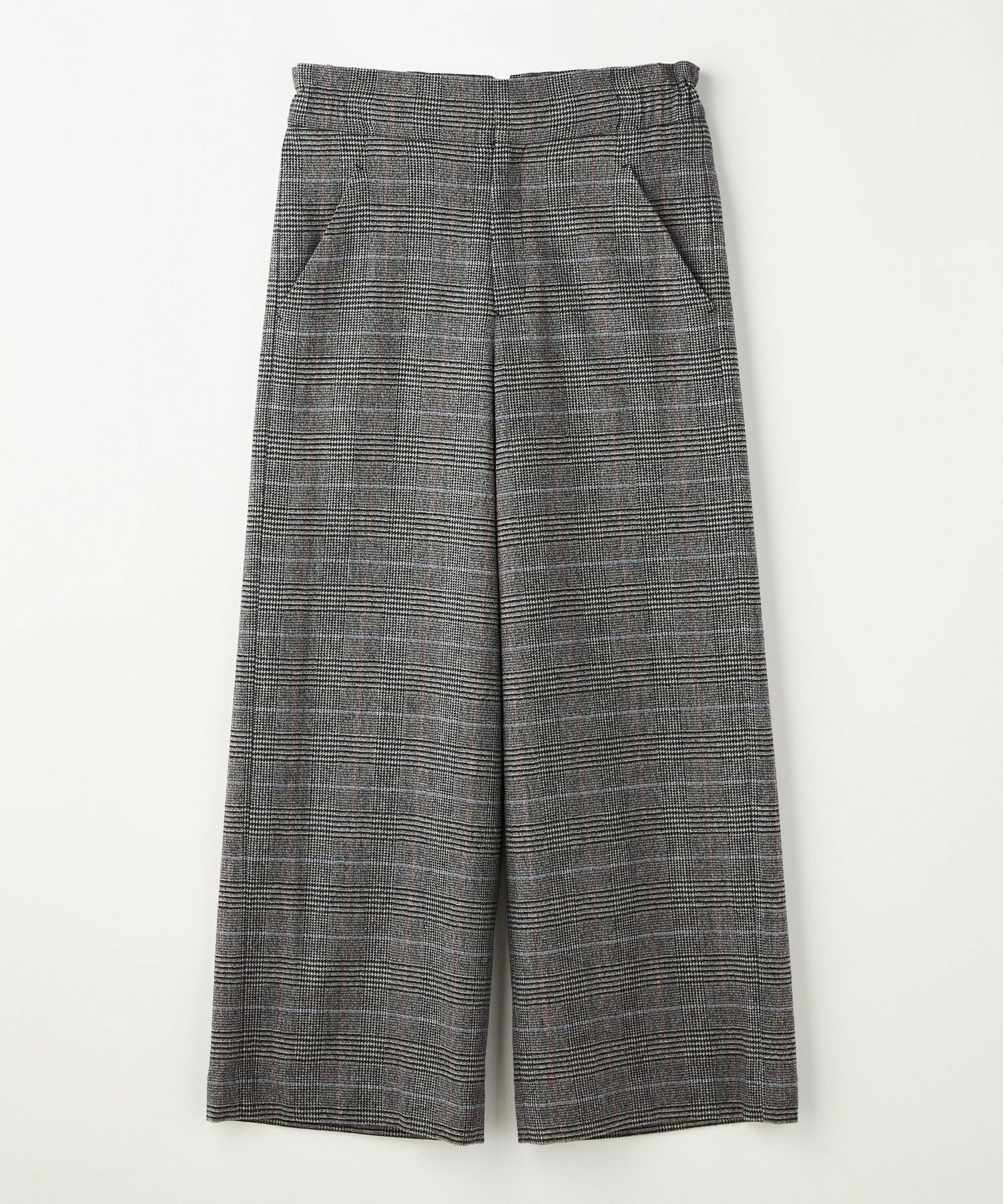 【MOGA】ウールカシミヤグレンチェックワイドパンツ 詳細画像 チェック 23