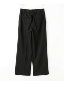 【MOGA】バッグブラッシュストレッチストレートパンツ 詳細画像 ブラック 24