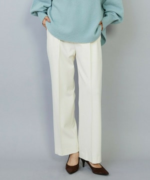 バッグブラッシュストレッチストレートパンツ