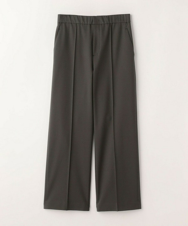 バッグブラッシュストレッチストレートパンツ 詳細画像 チャコールグレー 2