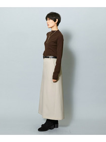 【MOGA】ライトパウダリーツイルマーメイドスカート 詳細画像 ネイビー 14