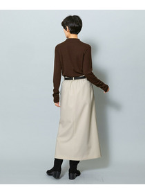 【MOGA】ライトパウダリーツイルマーメイドスカート 詳細画像 ネイビー 16