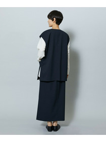 【MOGA】ライトパウダリーツイルマーメイドスカート 詳細画像 ネイビー 20