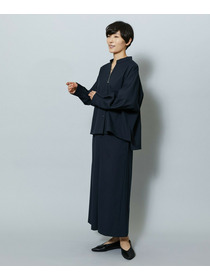 【MOGA】ライトパウダリーツイルマーメイドスカート 詳細画像 ネイビー 23