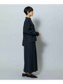 【MOGA】ライトパウダリーツイルマーメイドスカート 詳細画像 ネイビー 25