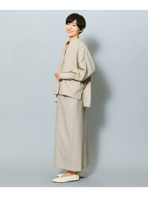 【MOGA】ライトパウダリーツイルマーメイドスカート 詳細画像 ネイビー 3