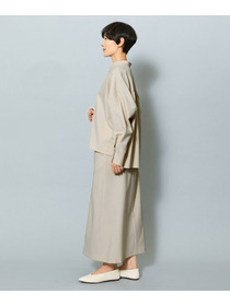 【MOGA】ライトパウダリーツイルマーメイドスカート 詳細画像 ネイビー 4