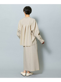 【MOGA】ライトパウダリーツイルマーメイドスカート 詳細画像 ネイビー 6