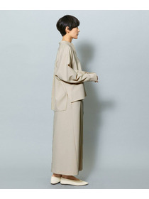 【MOGA】ライトパウダリーツイルマーメイドスカート 詳細画像 ネイビー 7