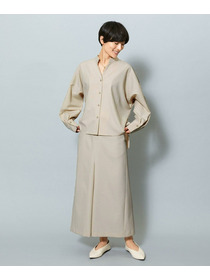 【MOGA】ライトパウダリーツイルマーメイドスカート 詳細画像 ネイビー 8