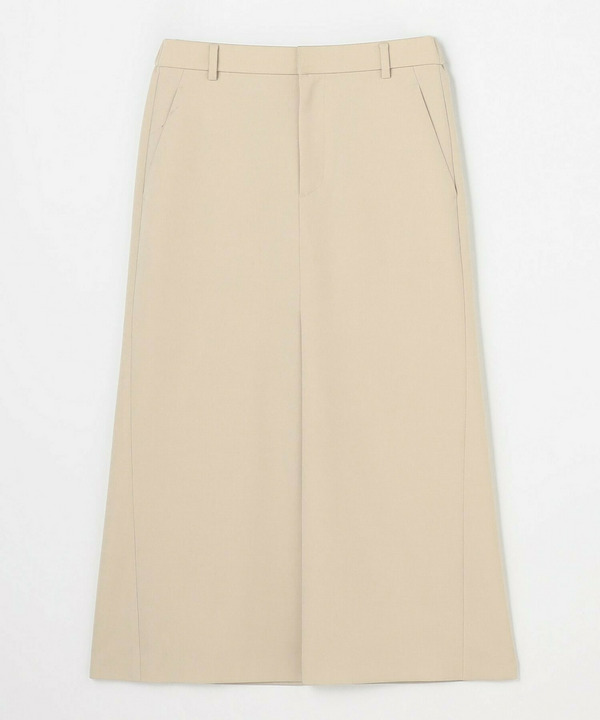 ライトパウダリーツイルマーメイドスカート 詳細画像 ベージュ 2