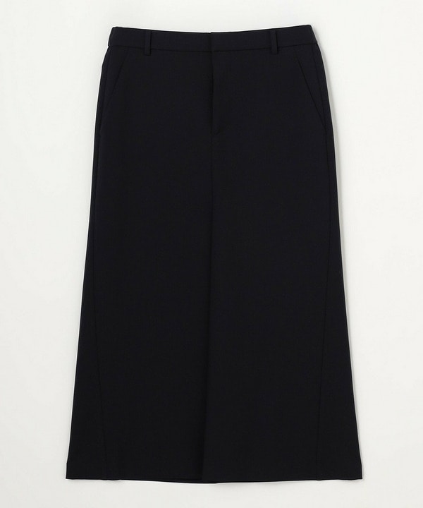 ライトパウダリーツイルマーメイドスカート 詳細画像 ネイビー 2