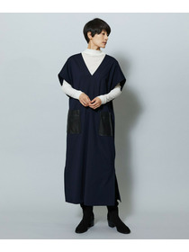 【MOGA】コットンナイロンポンチジャンパースカート 詳細画像 ダークブラウン 18