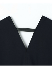 【MOGA】コットンナイロンポンチジャンパースカート 詳細画像 ダークブラウン 26