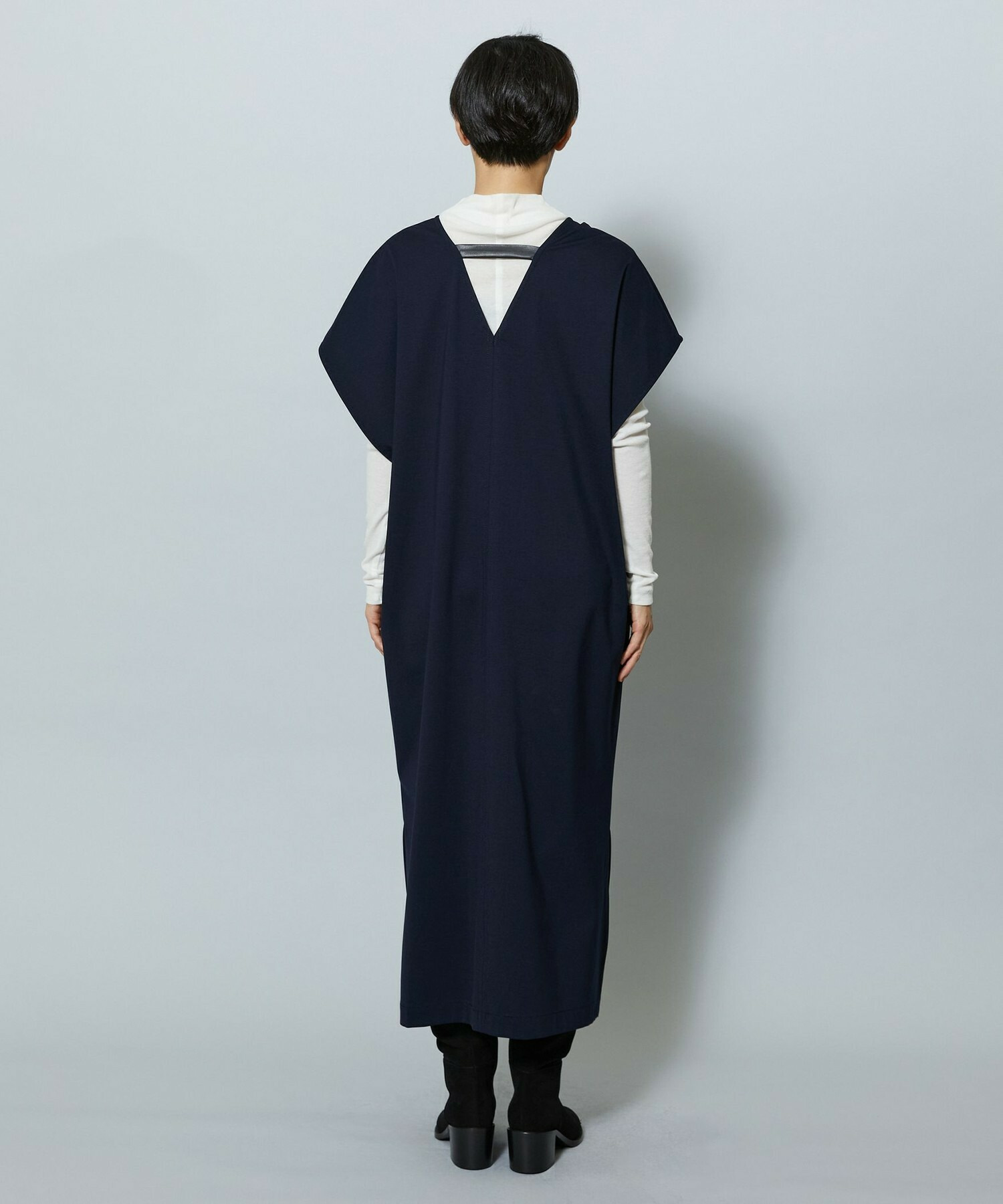 【MOGA】コットンナイロンポンチジャンパースカート 詳細画像 ダークブラウン 22