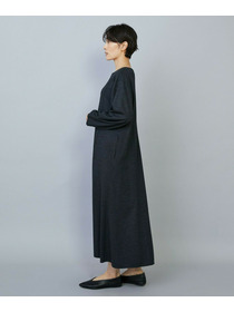 【MOGA】ミルド天竺フレアーシルエットワンピース 詳細画像 チャコールグレー 15