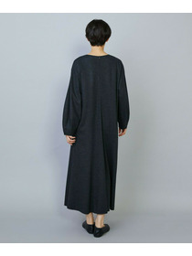 【MOGA】ミルド天竺フレアーシルエットワンピース 詳細画像 チャコールグレー 16