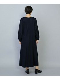 【MOGA】ミルド天竺フレアーシルエットワンピース 詳細画像 チャコールグレー 8