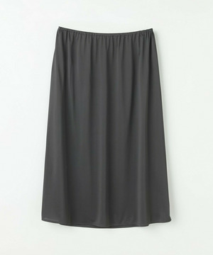 【MOGA】ミルド天竺フレアーシルエットワンピース 詳細画像 チャコールグレー 3