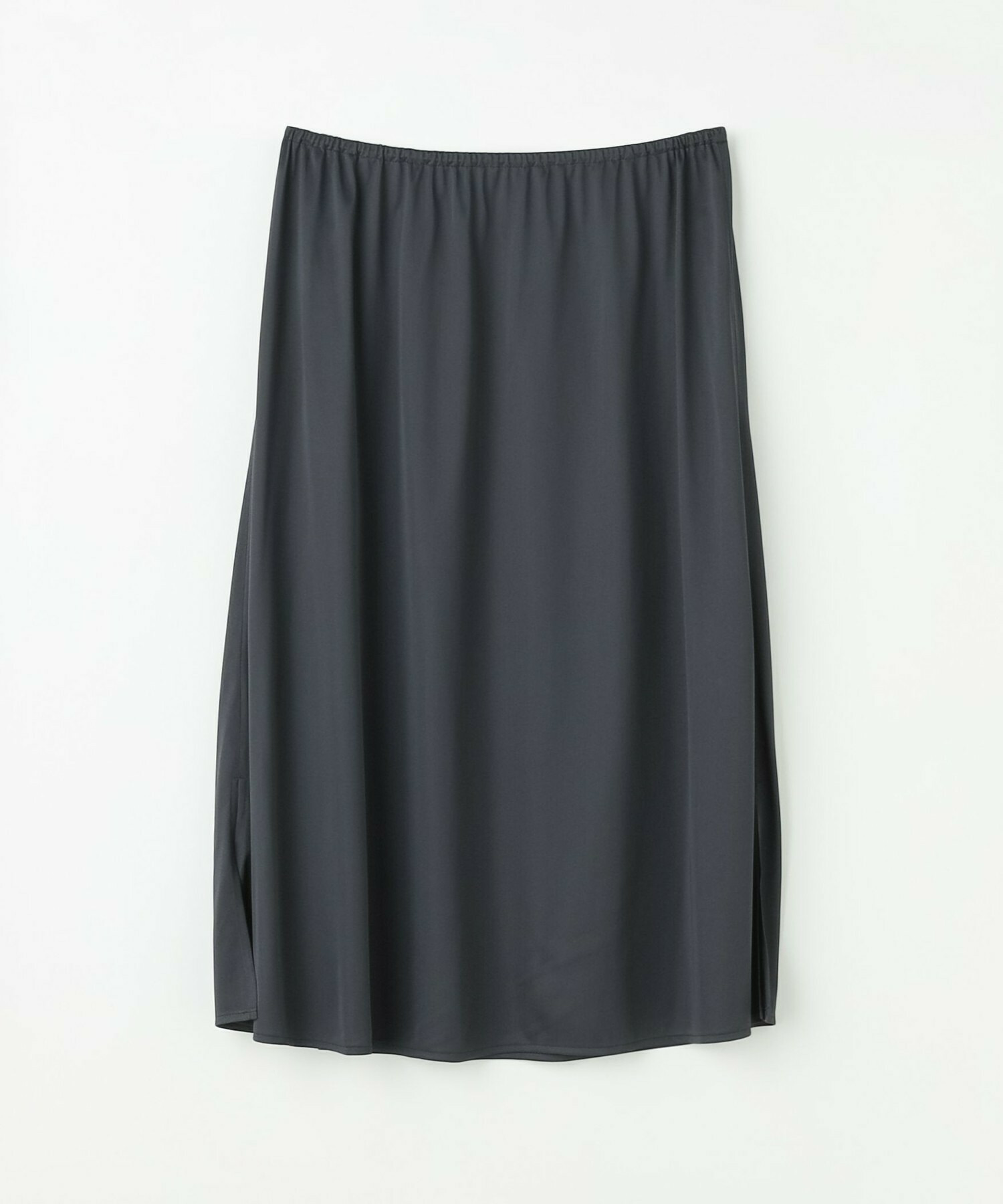 【MOGA】ミルド天竺フレアーシルエットワンピース 詳細画像 ネイビー 3