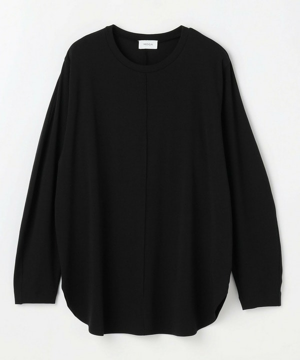 フレスカスライスドルマンスリーブTシャツ 詳細画像 ブラック 1