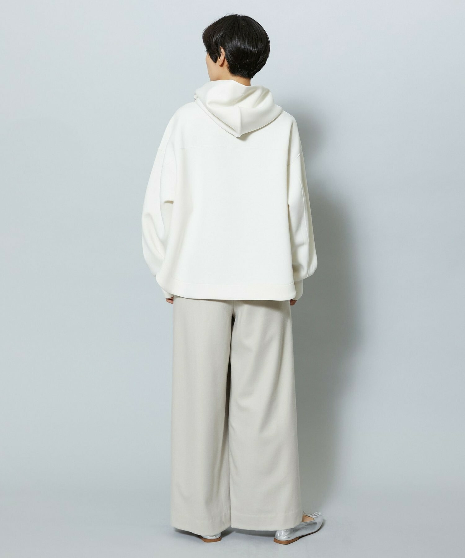 【MOGA】ソフトダンボールフードトップス 詳細画像 チャコールグレー 14